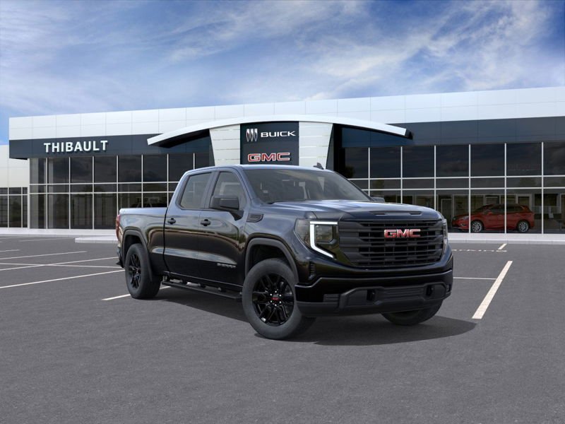 GMC SIERRA 1500 Pro cabine multiplace 4RM 157 po 2026 Noir Sherbrooke - photo #0