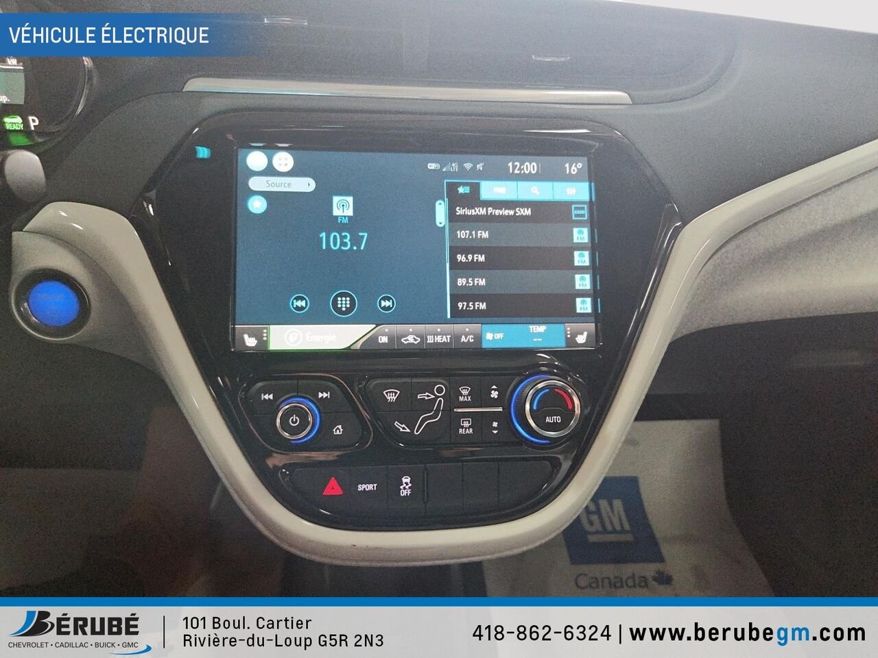 GMC BOLT LT Familiale 5 portes LT 2020 Bleu Rivière-du-Loup - photo #14
