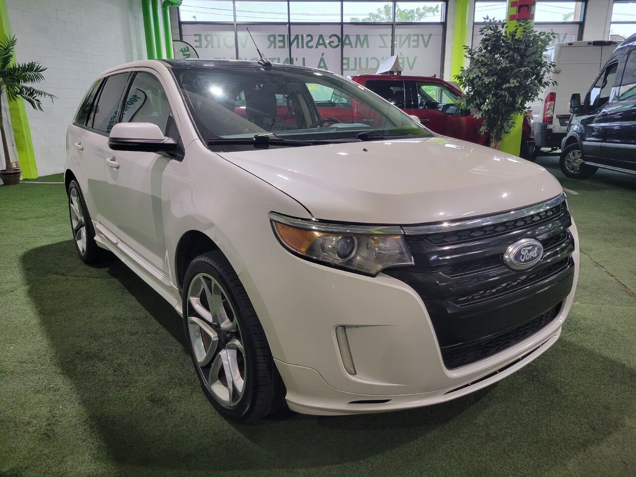 Ford Edge 2013 Blanc Longueuil, - photo #7