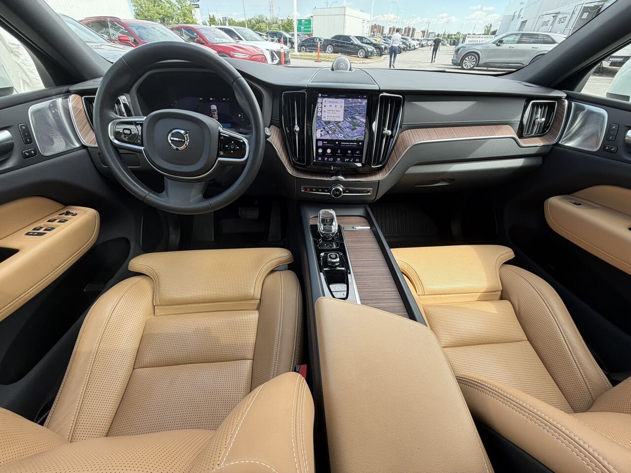 2023 Volvo XC60 B6 Ultimate AWD White Laval - photo #18