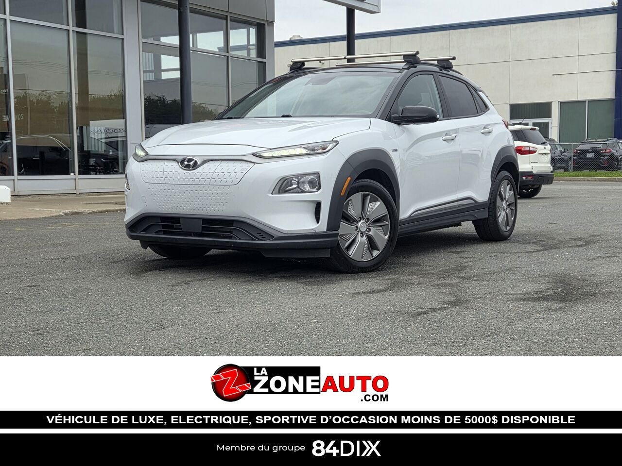 Hyundai Kona électrique 2020 Blanc Granby - photo #0