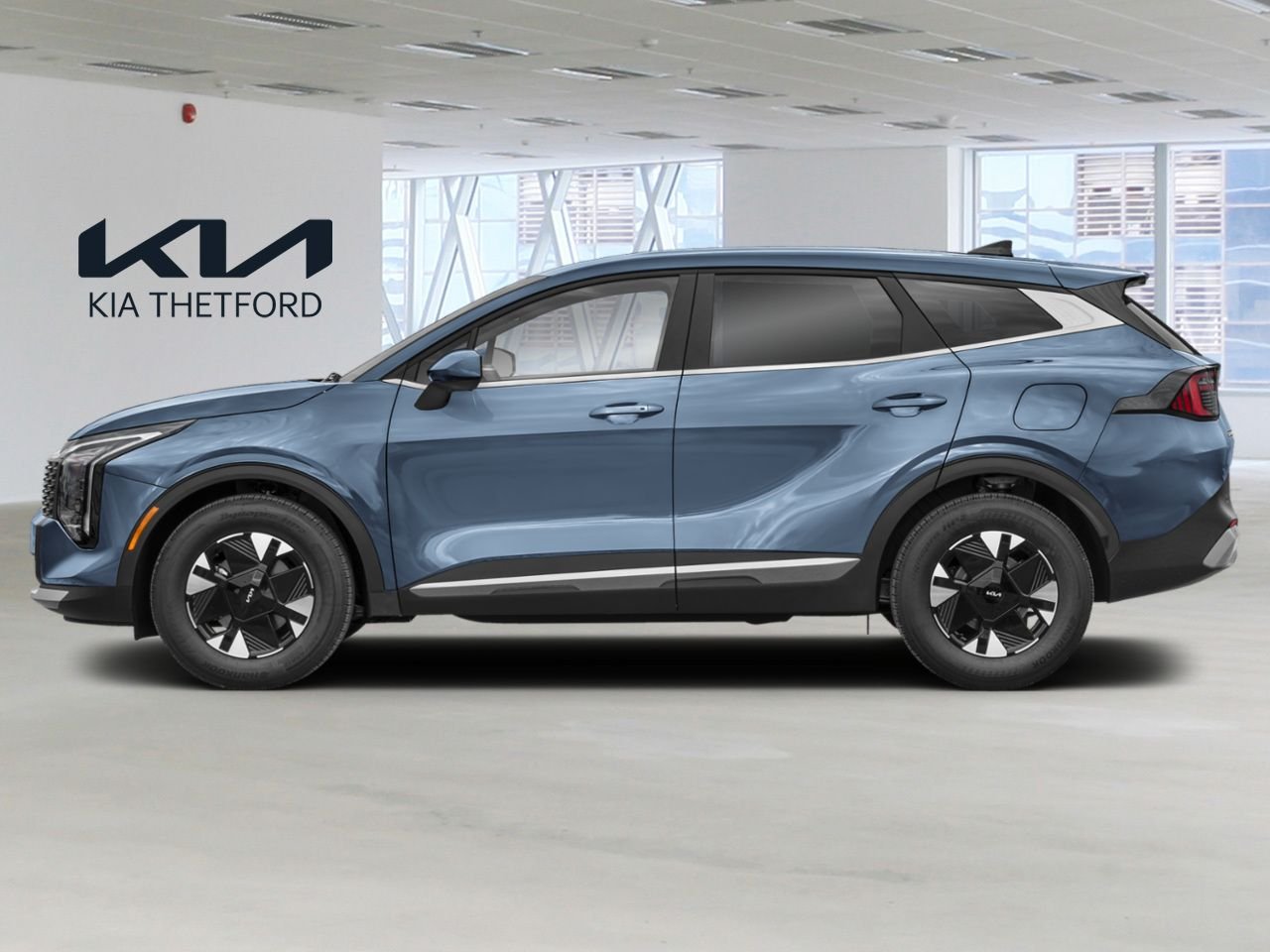 Kia Sportage hybride 2027 Bleu héritage Thetford Mines - photo #1