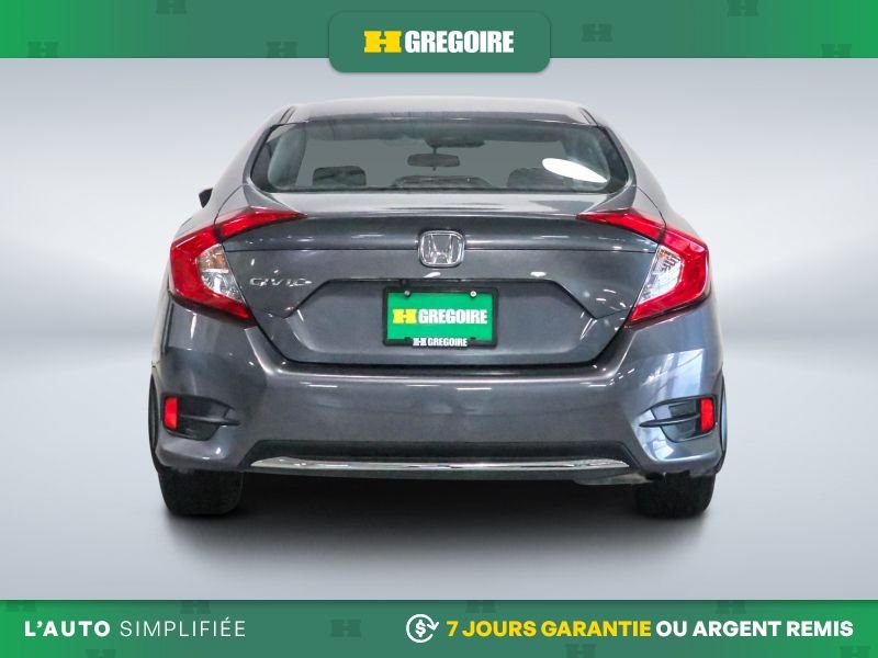 Honda Civic 822264 | EX GR ELECT BLUETOOTH CAM RECUL A/C TOIT OUVRANT 2020 Gris Laval - photo #7