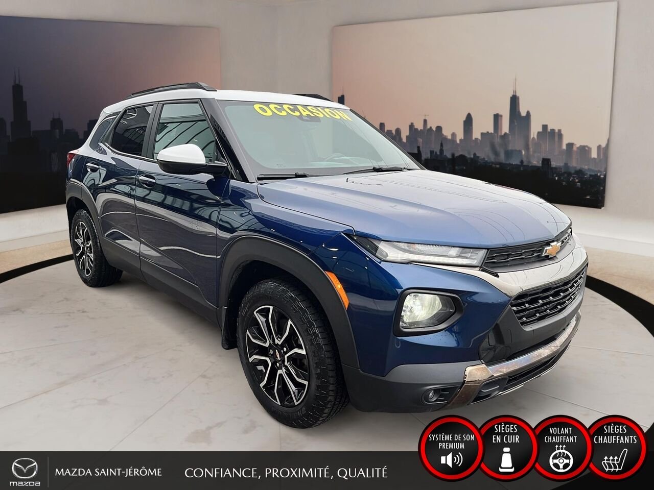 Chevrolet Trailblazer 2022 Bleu Ste-Agathe des Monts - photo #3