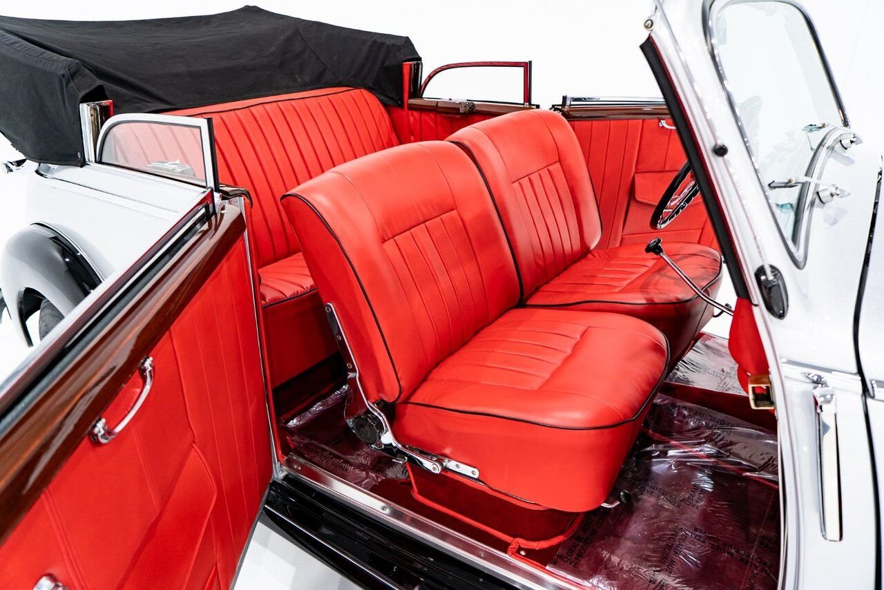 Mercedes-Benz 170S Cabriolet B Wonderfully Presented Old Restoration 1950 Gris Montréal - photo #9