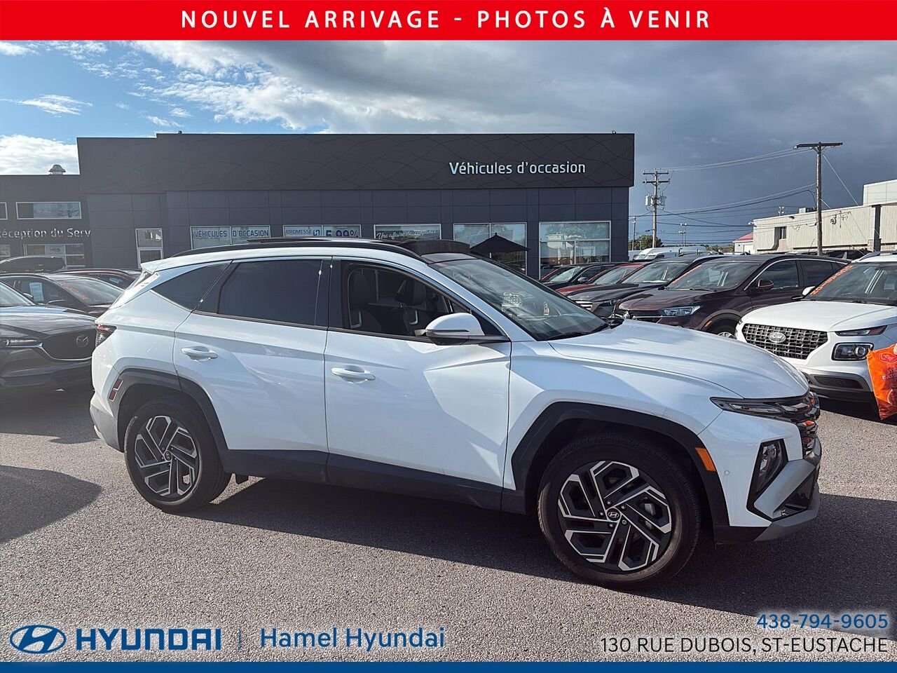 2025 Hyundai Tucson Hybrid White Saint-Eustache - photo #0