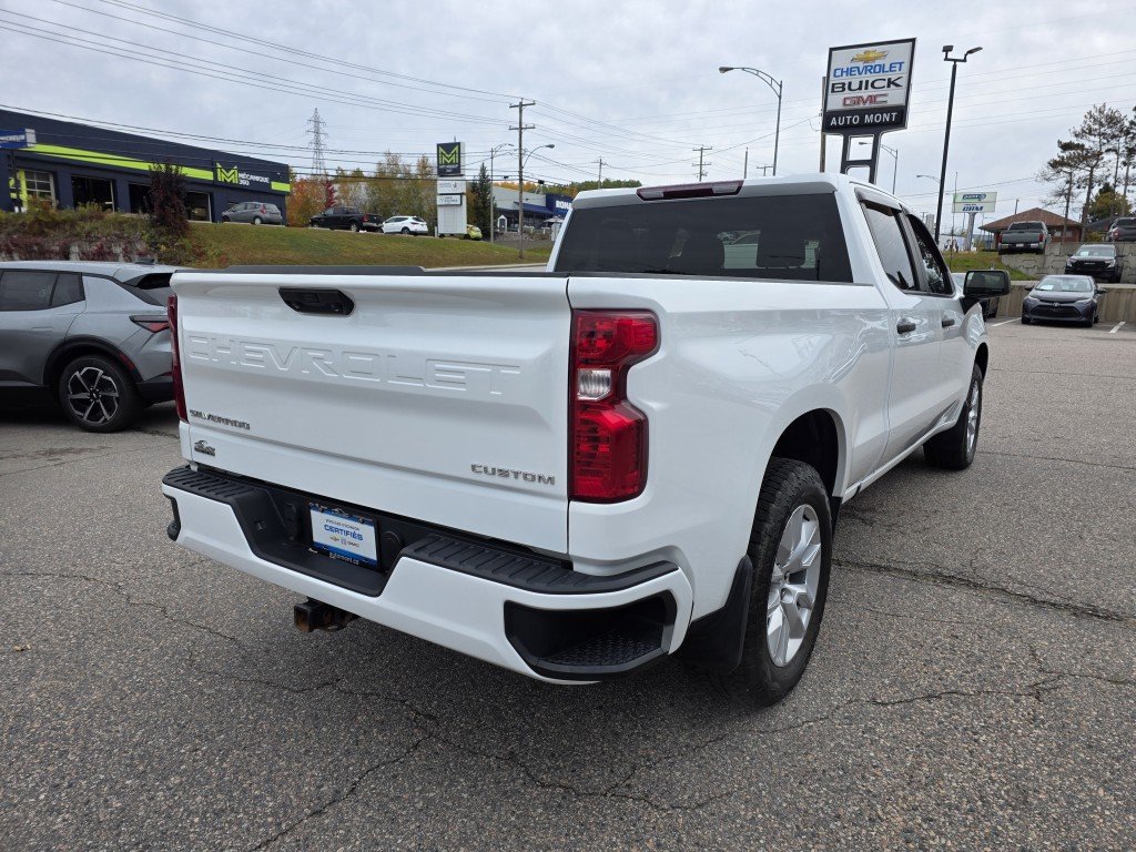Chevrolet Silverado 1500 Custom 4X4 2022 Blanc Mont-Laurier - photo #34