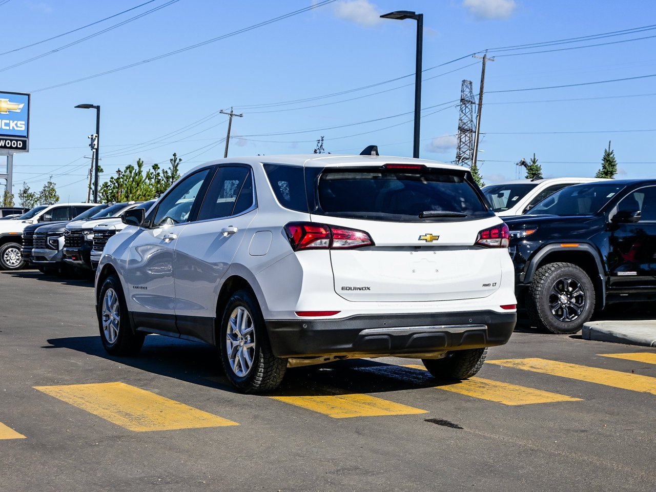 2024 Chevrolet Equinox AWD 4dr LT White Sherwood Park - photo #10
