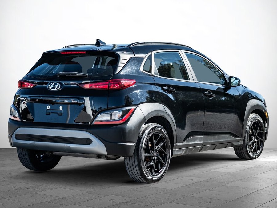 2023 Hyundai Kona PREFERRED VOLANT + SIEGES CHAUFFANT CAMERA ANTIVOL Black