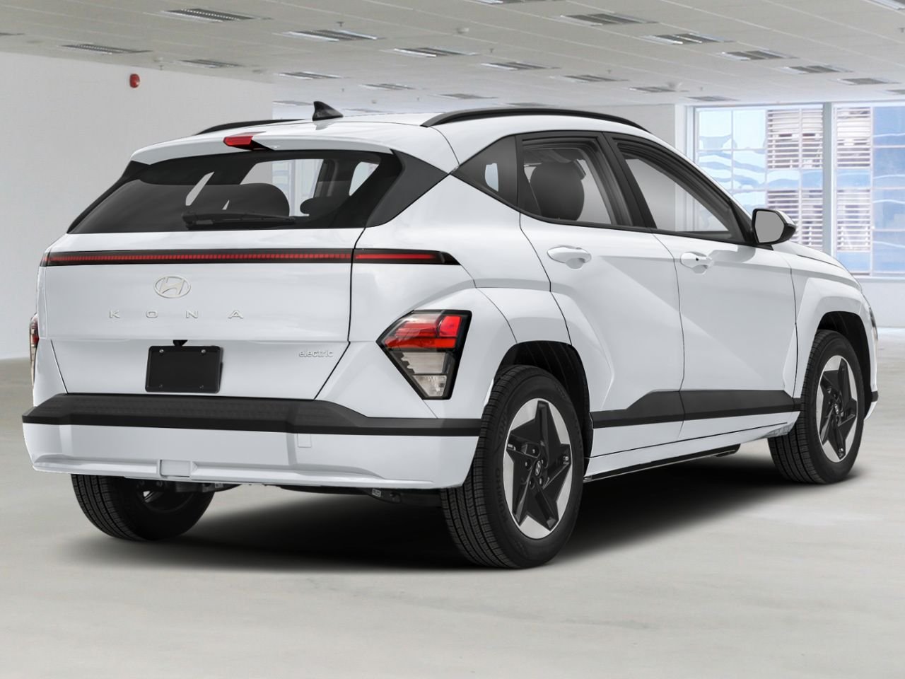 HYUNDAI KONA ÉLECTRIQUE PREFERRED Preferred TA 2027 Blanc Gatineau - photo #2