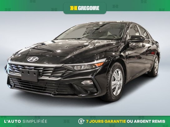 2024 Hyundai Elantra Preferred APPLE CARPLAY SIEGES CHAUFFANTS DEM. A D Black
