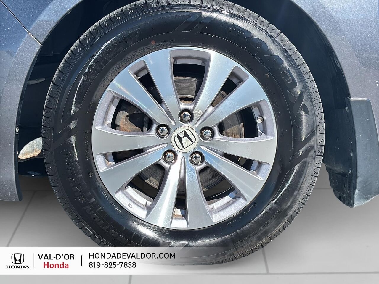 Honda Odyssey EX-L NAVI 2016 Gris Val-d'Or - photo #5