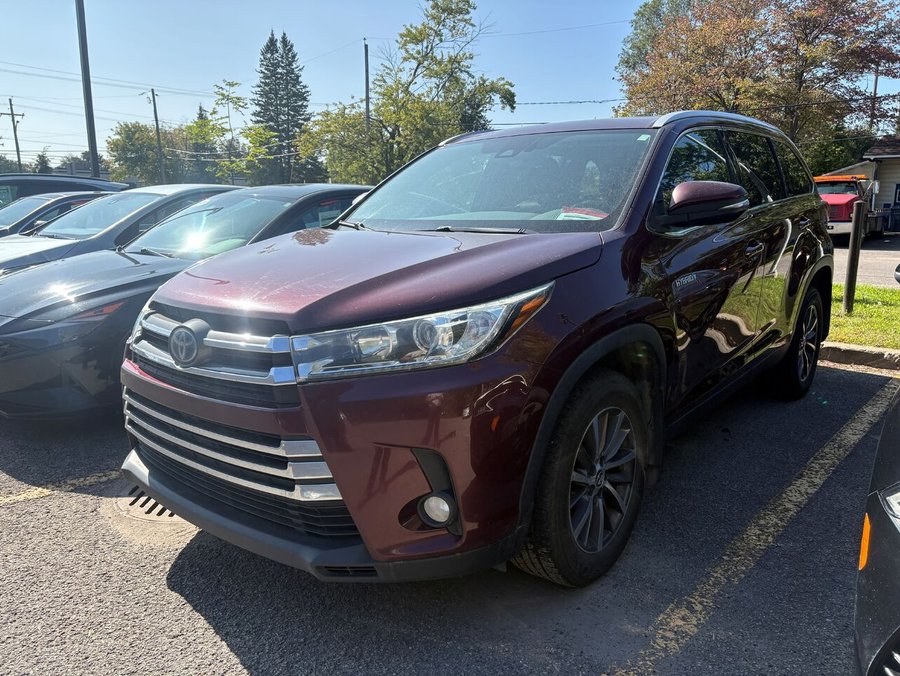 2019 Toyota Highlander 2019 Red