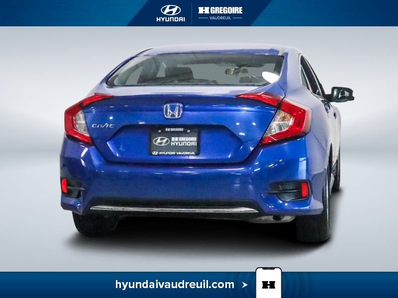 Honda Civic YA887 | EX TOIT OUVRANT 2019 Bleu Laval - photo #10