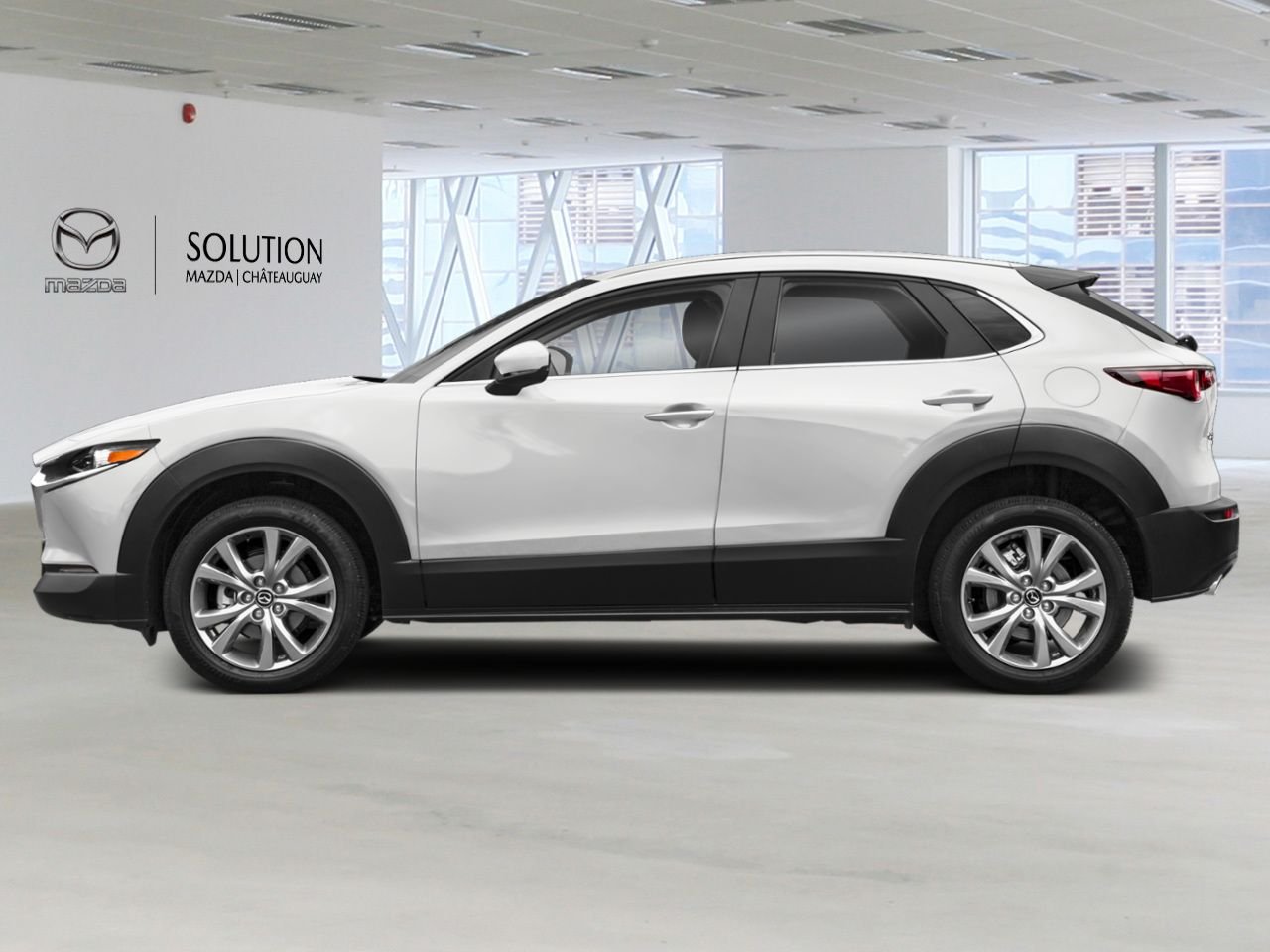 MAZDA CX-30 GS TI 2026 Blanc neige nacré Châteauguay - photo #1