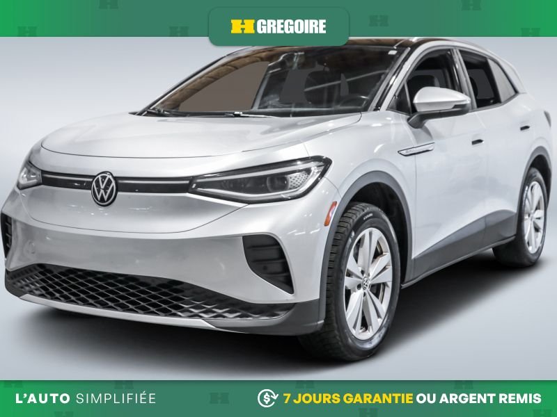 2022 Volkswagen ID.4 Pro AUTO AC CUIR MAGS CAM RECULE Silver
