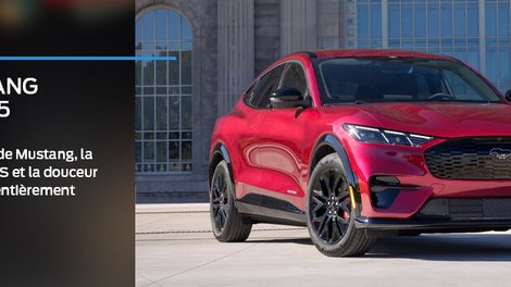Ford Mustang Mach-E 2025 à Granby — le VUS électrique qui se démarque des autres EV | Ford Granby