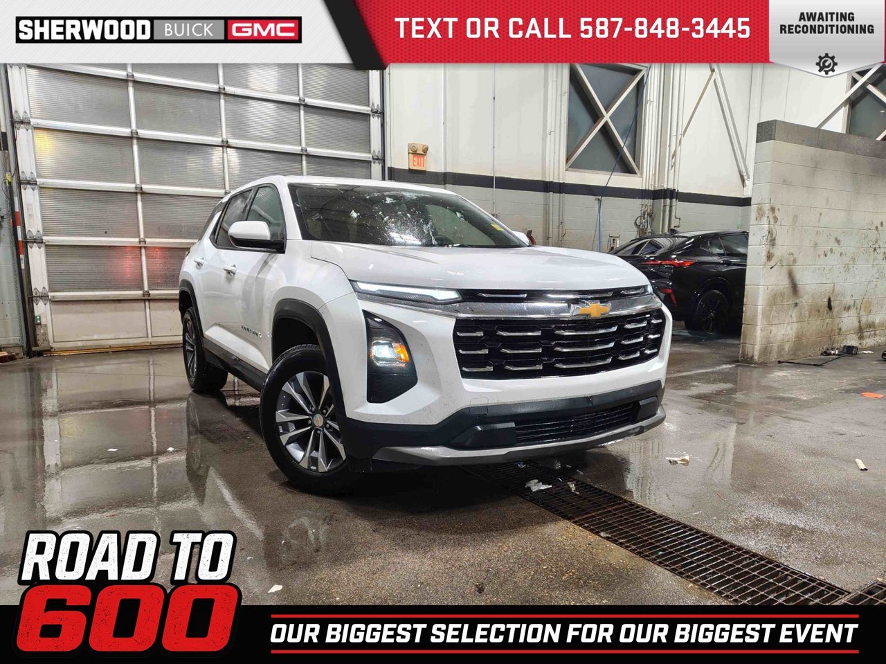 2026 Chevrolet Equinox AWD 4dr LT w/2LT White Sherwood Park - photo #0