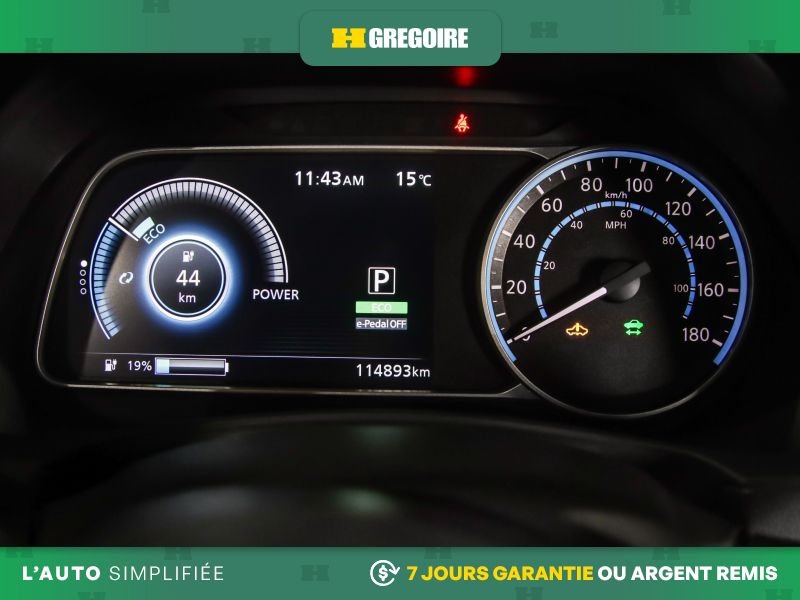 Nissan Leaf 2019 Gris Laval - photo #10