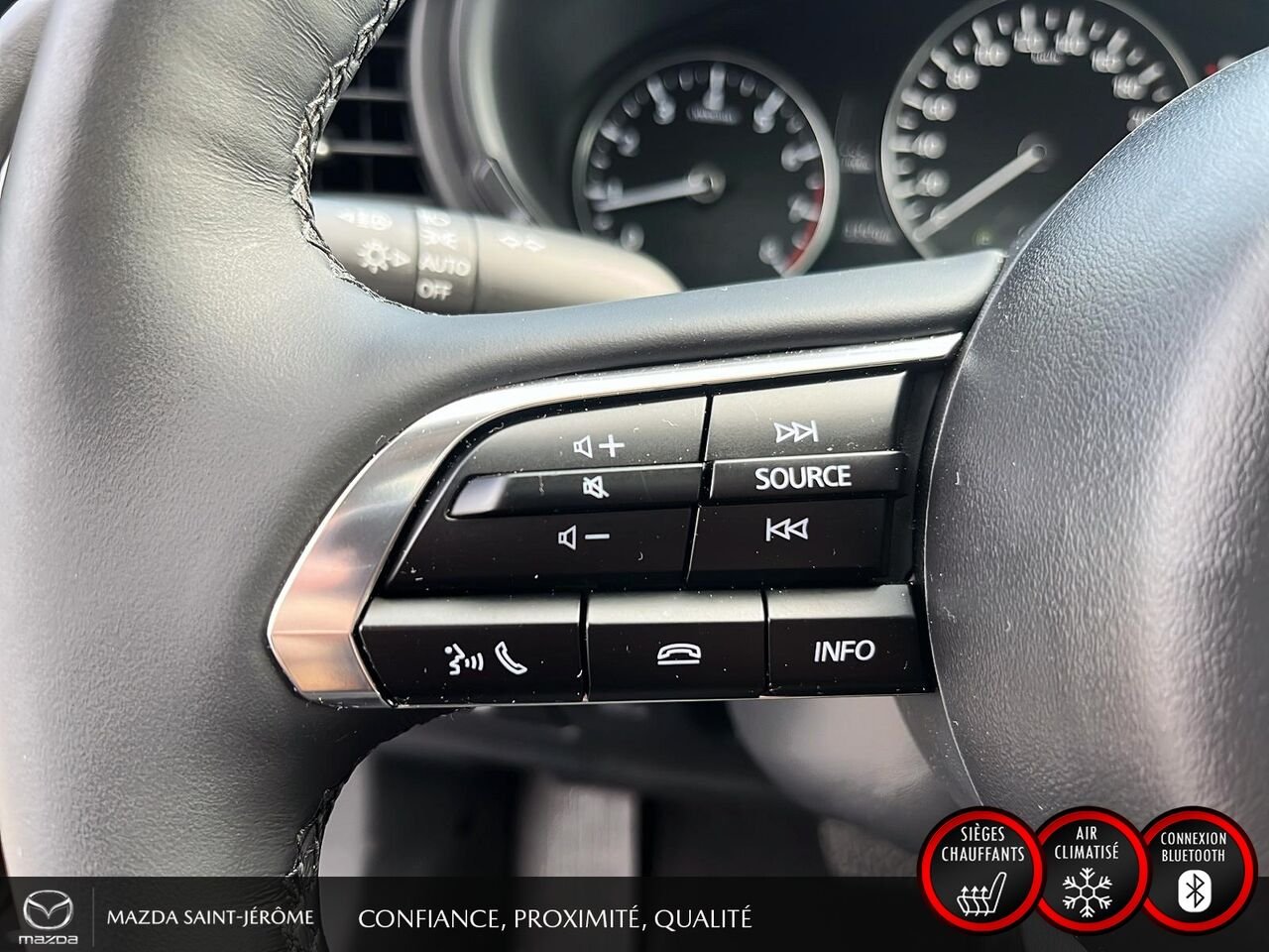 2026 Mazda CX-30 GT | TOIT OUVRANT | CUIR | AWD | Black Saint-Jérôme - photo #14