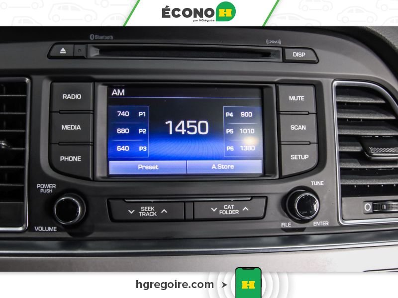 Hyundai Sonata 822292 | 2.4L GLS TOIT GR ÉLEC A/C BLUETOOTH CAMÉRA MAGS 2017 Gris Laval - photo #9