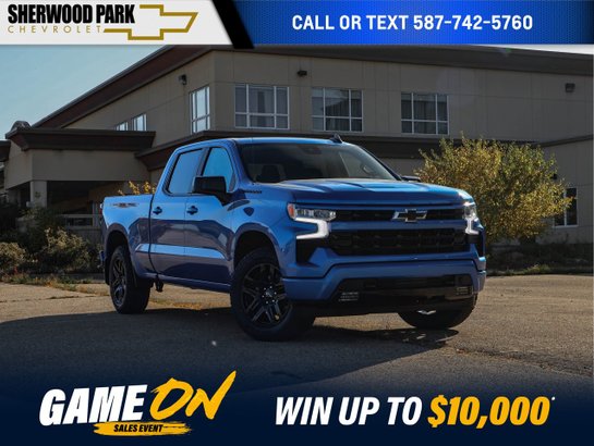 2025 Chevrolet Silverado 1500 RST 5.3L | Heated Seats & Steering Wheel Blue