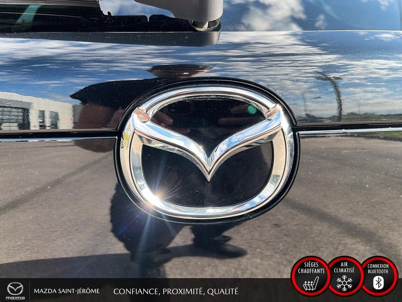 2023 Mazda CX-30 GT | CUIR | TOIT OUVRANT | NAVIGATION | AWD | CAMÉRA 360 Black Saint-Jérôme - photo #7