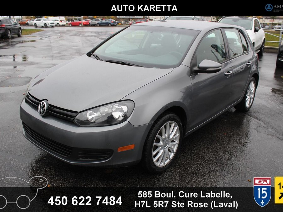 Volkswagen Golf Trendline 5 portes automatic mags pneus ete+hiver 2012 Gris