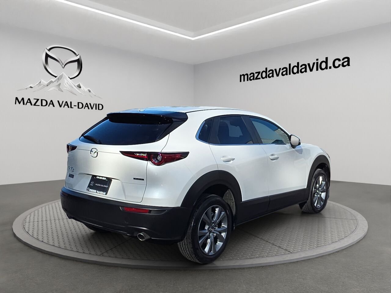 2025 Mazda CX-30 Gs, awd, sièges, volant et rétroviseurs chauffants White Val-David - photo #7