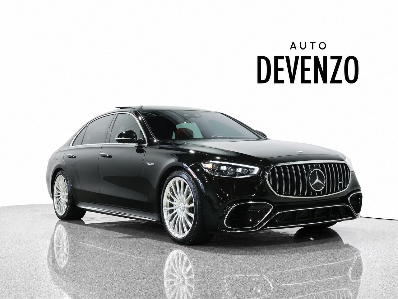 Black 2024 Mercedes-Benz S-Class Sedan All-Wheel Drive Automatic