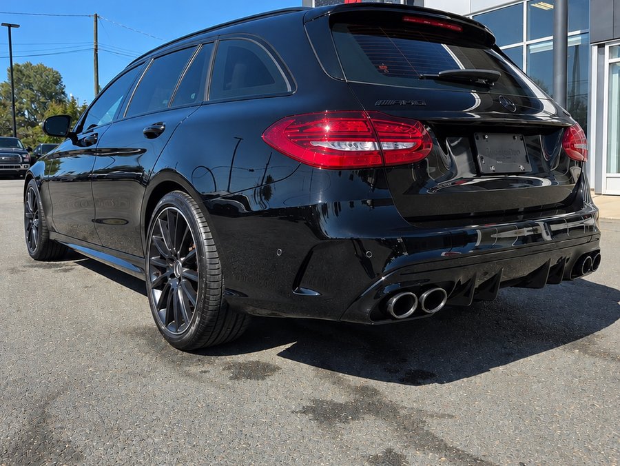 Mercedes-Benz C43 AMG Wagon 1 SEUL PROPRIÉTAIRE + JAMAIS ACCIDENTÉ + VOLANT ET EXHAUST PERFORMANCE 2021 Noir