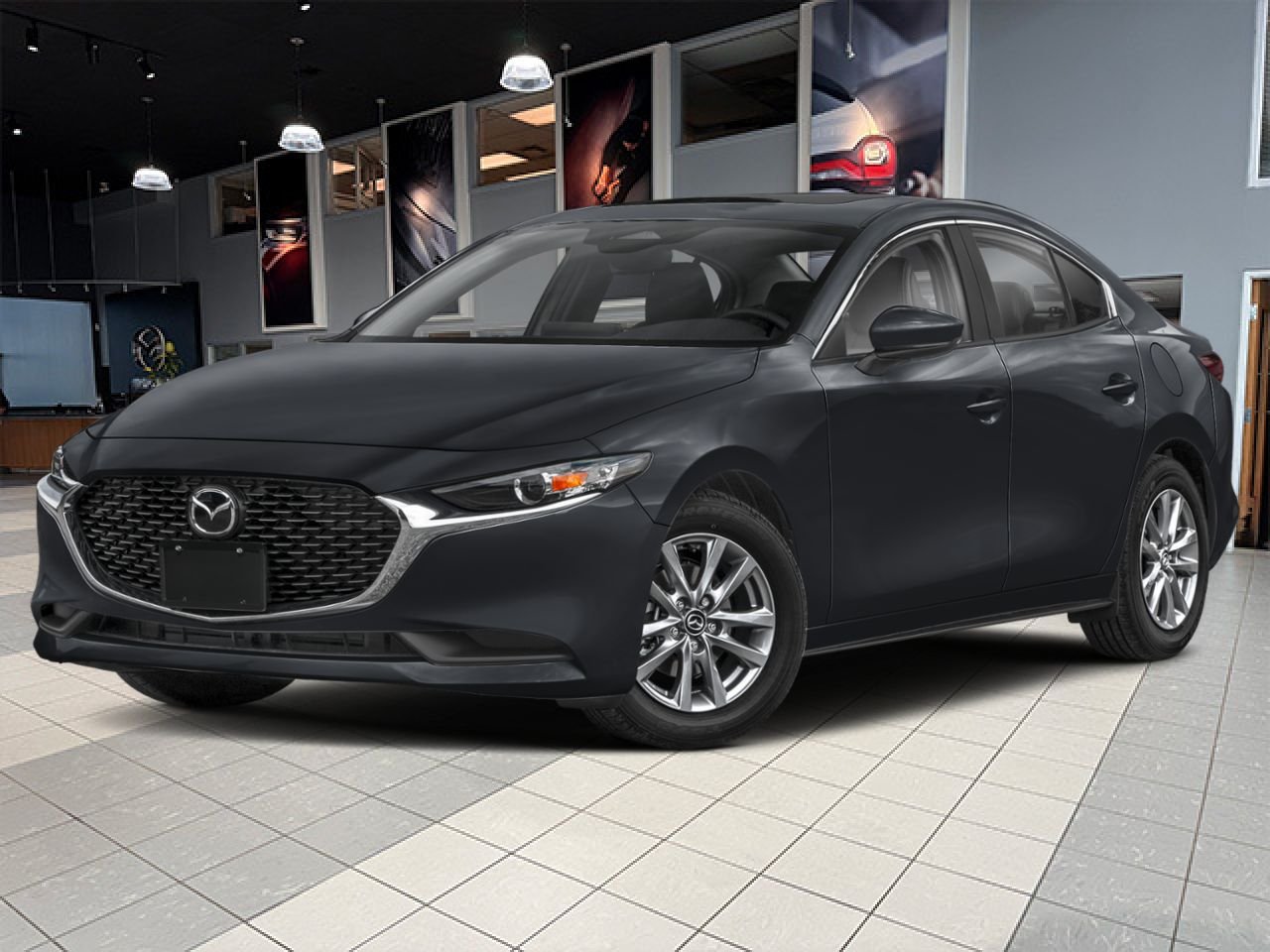 MAZDA Mazda3 2026 Noir de jais mica Notre-Dame-des-Prairies - photo #0
