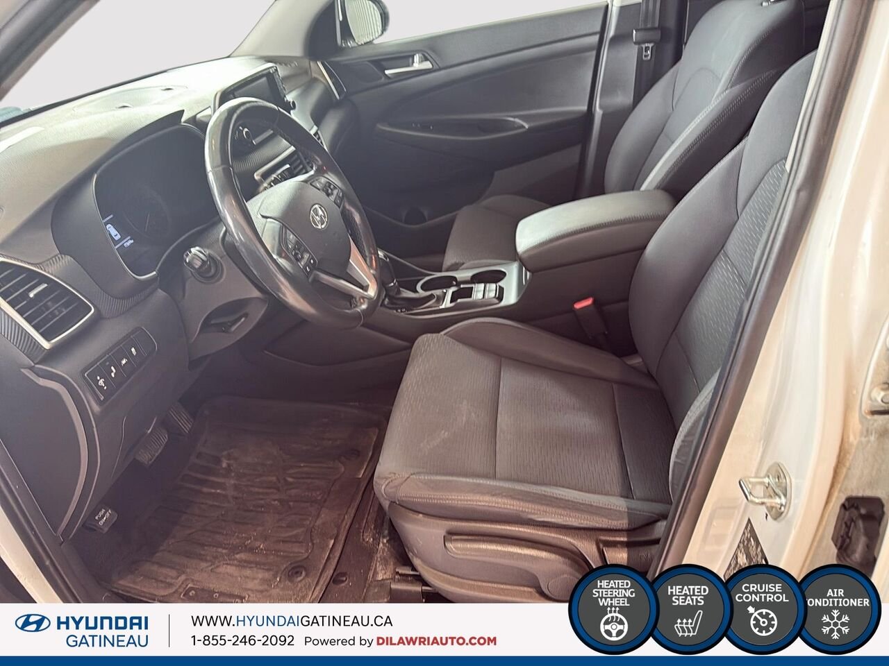 2021 Hyundai Tucson White Gatineau - photo #6