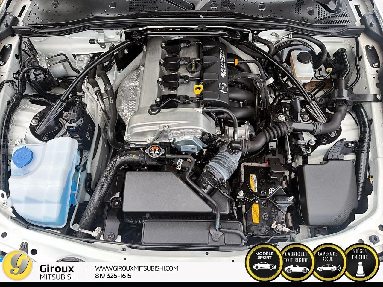 2017 Mazda MX-5 RF White Sainte-Agathe-des-Monts - photo #7