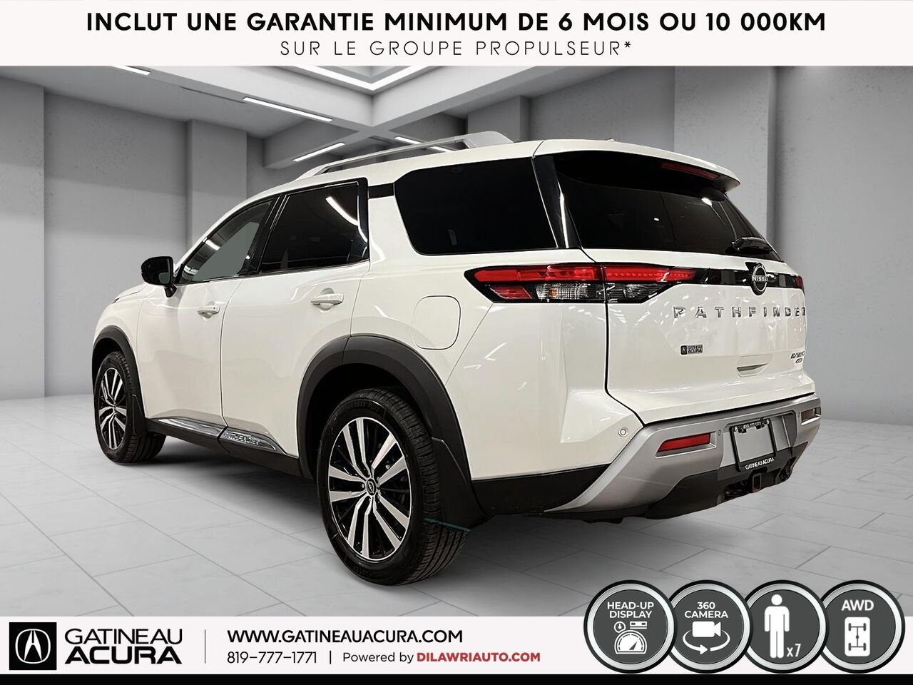 Nissan Pathfinder Platinum 4WD 2023 Blanc Ottawa & Gatineau - photo #19