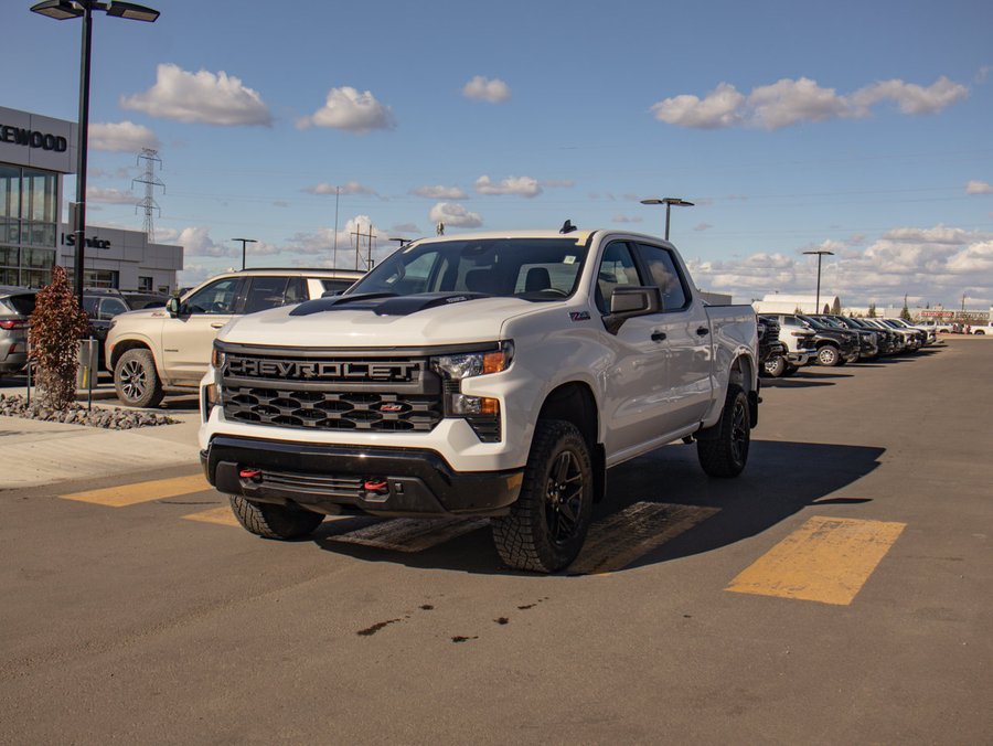 2025 Chevrolet Silverado 1500 Custom Trail Boss 2.7T | Remote Start | Power Adjustable Heated Mirrors White