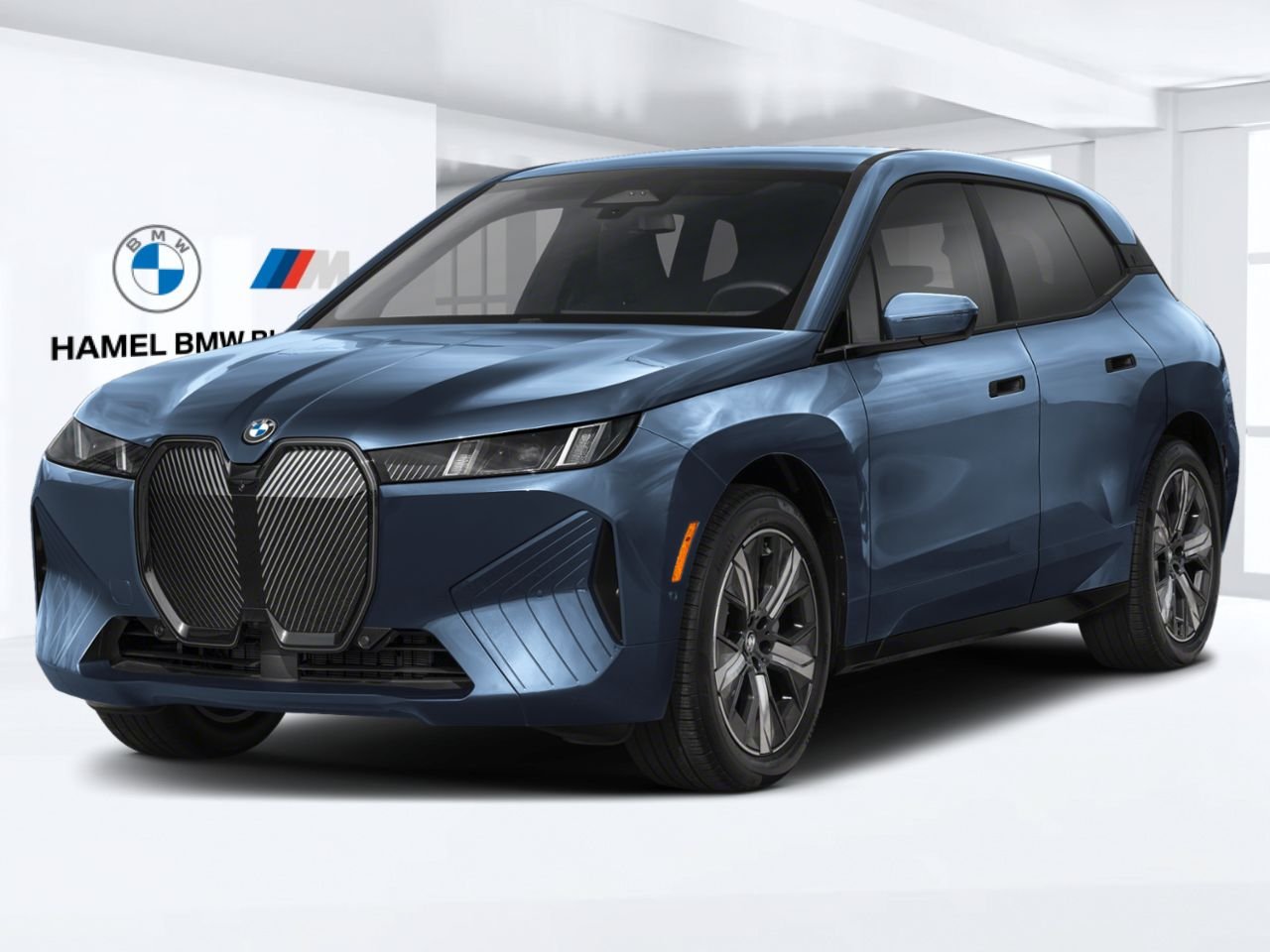 BMW iX xDrive60 2026 Blanc Blainville - photo #0
