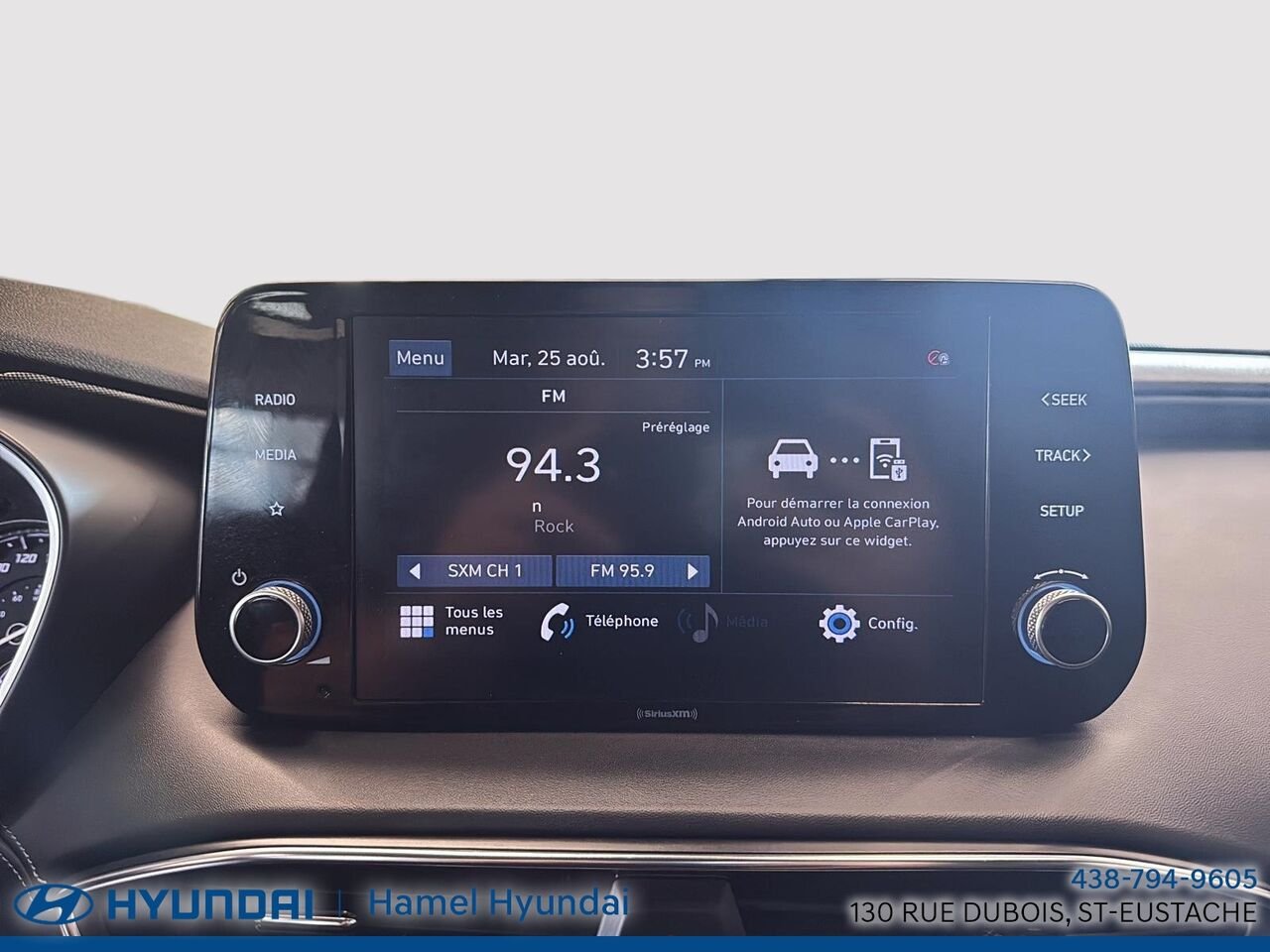 2022 Hyundai Santa Fe White Saint-Eustache - photo #14