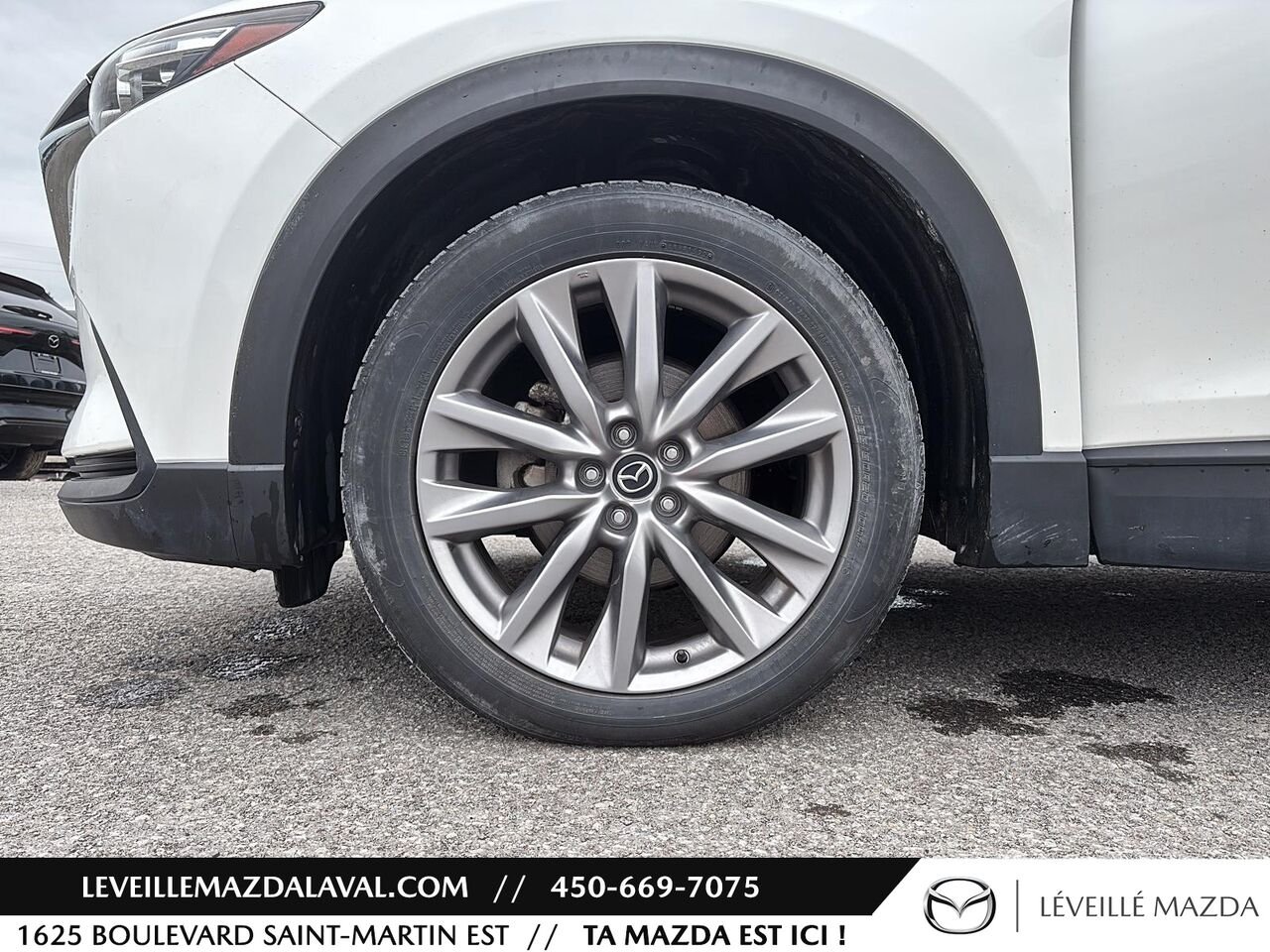 2022 Mazda CX-9 GS LUXE TI White Laval - photo #10