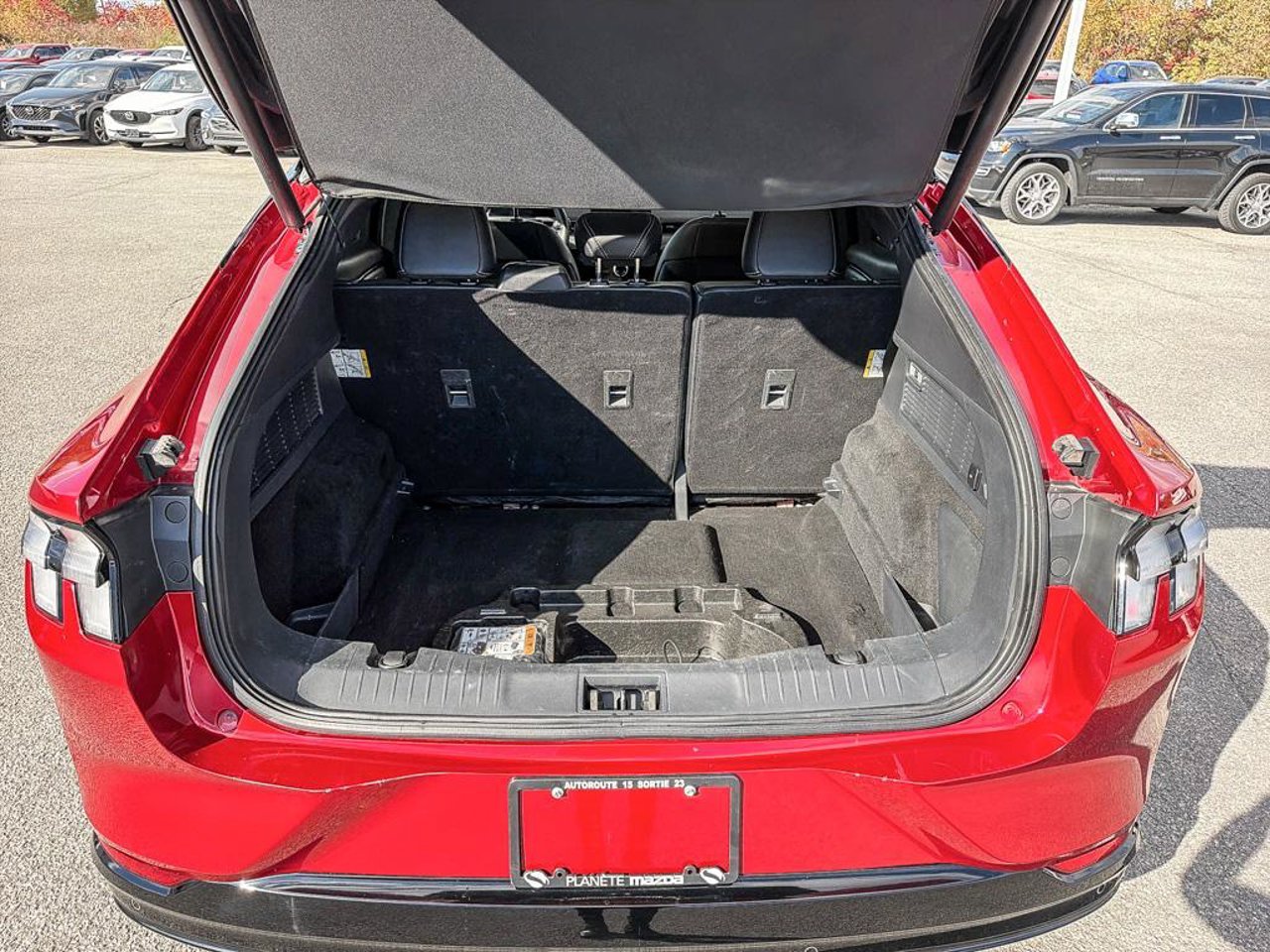 2021 Ford Mustang Mach-E 3FMTK3SU8MMA01467 Red Mirabel - photo #14