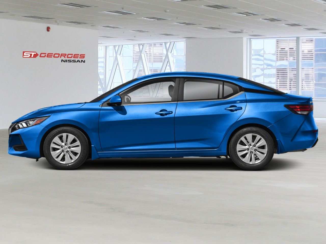 Nissan Sentra 2021 Bleu Saint-Georges - photo #1