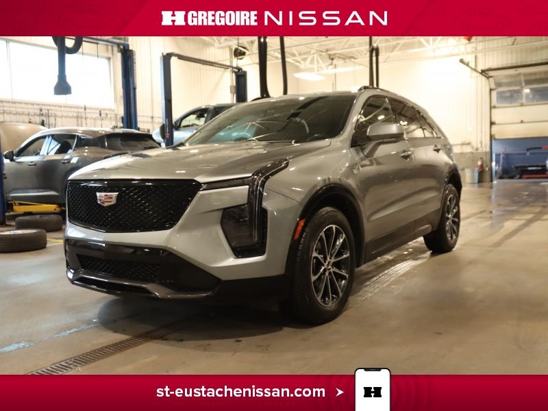 Cadillac XT4 AWD Sport CUIR DEM. A DISTANCE TOIT PANORAMIQUE 2025 Argent