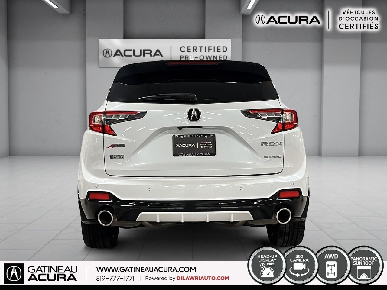 Acura RDX A-Spec Platinum Élite SH-AWD 2025 Blanc Gatineau - photo #16