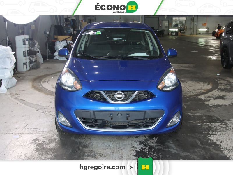 Nissan MICRA 2017 Bleu Laval - photo #1