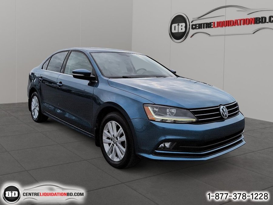 2017 Volkswagen Berline Jetta Édition Wolfsburg 1.4 TSI AUTO Blue