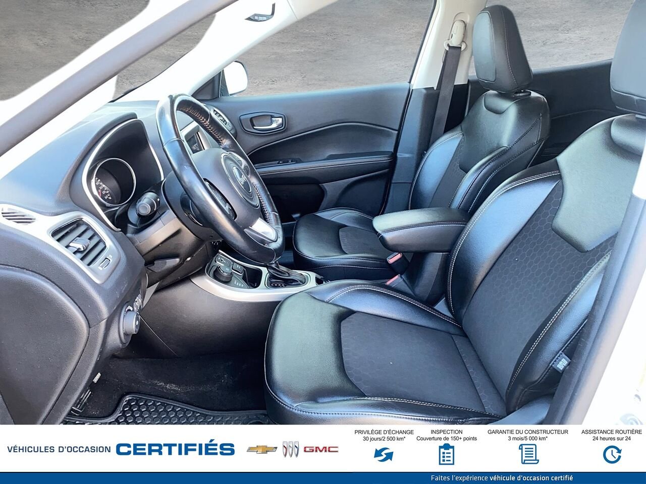 2020 JEEP COMPASS LATITUDE North 4x4 White Montmagny - photo #7