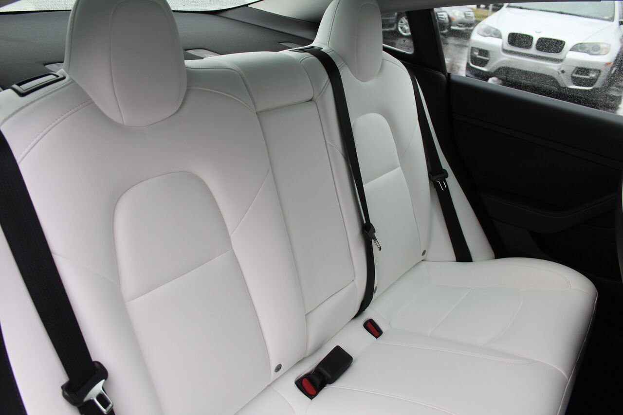 Tesla Model 3 VIN: 5YJ3E1EA5NF309574 2022 Blanc Sainte-Rose - photo #9