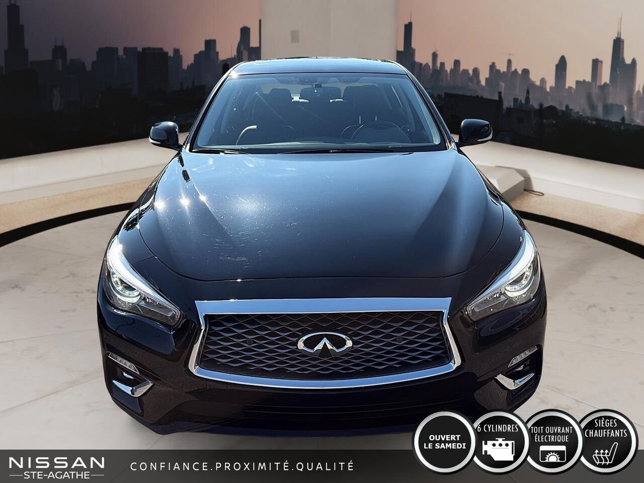 INFINITI Q50 2024 Noir Ste-Agathe des Monts - photo #1