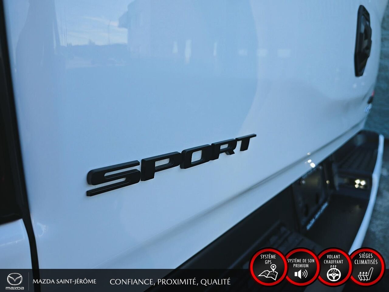 Ram 1500 Sport | caisse de 5 pi 7 po | CUIR | 4X4 | 2022 Blanc Saint-Jérôme - photo #8