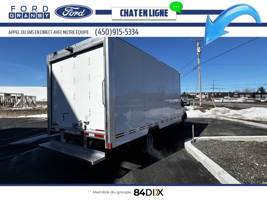 2024 Ford TRANSIT FOURGON TRONQUÉ T-350 TI 138 po PNBV de 9 950 lb RARJ White